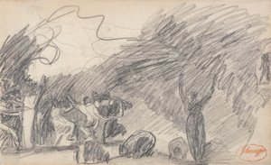 Čarodějnická jeskyně- Macbeth od George Romney