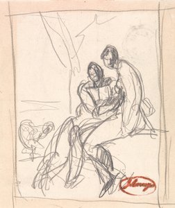 Dva milenci od George Romney
