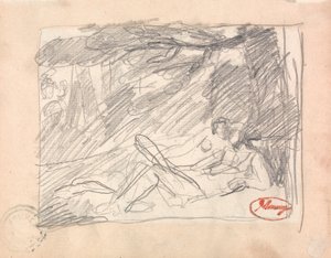 Dva milenci v krajině od George Romney