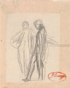 Dvě stojící postavy od George Romney