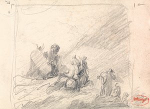 Wolgemuth zachraňuje trosečníky u mysu Dobré naděje od George Romney