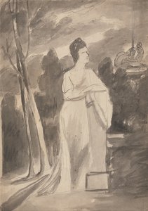 Žena u sloupu od George Romney