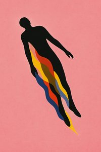 Prolomení, 2025 (akryl na plátně) od George Rosaly