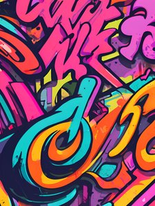 Vibrující vír, 21. století (malba) od George Rosaly