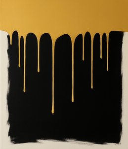 Tíha ticha, 2025 (akryl na plátně)