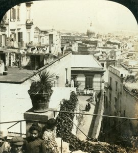 Z kopců v Neapoli, Itálie, c1909. od George Rose