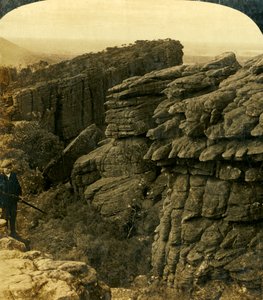 The Edge of Wonderland, Grampians, Victoria, Austrálie..., 1908. od George Rose
