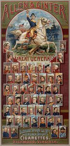 Série Great Generals pro Allen & Ginter Cigarettes Brands, 1885 od George S. Harris