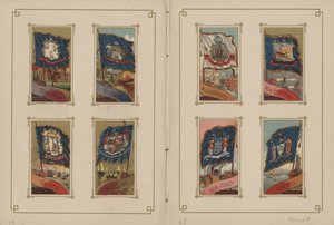 Vlajky všech národů a Spojených států amerických – strany 27 a 28, 1887