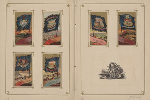 Vlajky všech národů a Spojených států amerických – strany 35 a 36, 1887