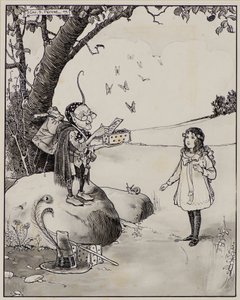Magic Box of Butterflies od George Salmond Peddie