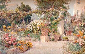 Italská zahrada, c1903
