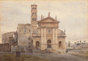 Bazilika sv. Františka Romana, Řím od George Samuel Elgood