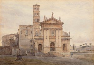 Bazilika sv. Františka Romana, Řím od George Samuel Elgood