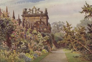 Nádvoří, Hardwicku od George Samuel Elgood