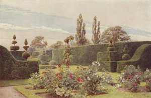 Růžová zahrada, Arley od George Samuel Elgood