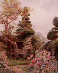 Yew Arbour, Polhill od George Samuel Elgood