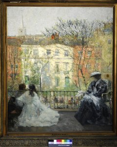 Spring Mood, cca 1908 (olej na plátně)