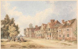 Vesnice Chiddingstone, Kent