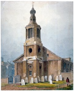 Kostel Svaté Anny, Dean Street, Soho, Londýn, 1828