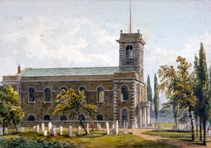 Kostel svatého Matouše, Bethnal Green, Londýn, 1817