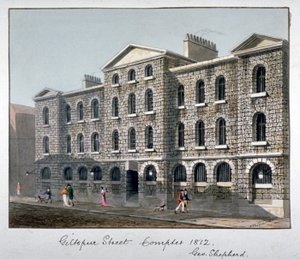 Giltspur Street Compter, City of London, 1812. od George Shepherd