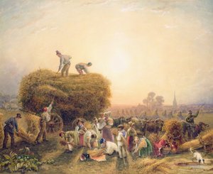 Senoseč, 1832 (wc na papíře) od George Shepherd