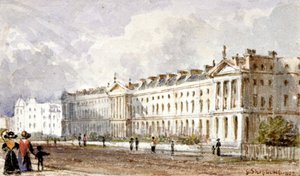 Pohled na Hanover Terrace v Regent