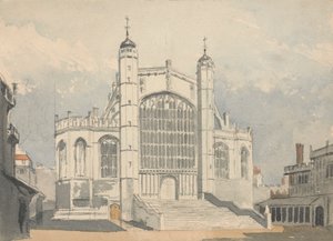 Kaple svatého Jiří, Windsor, Berks. od George Sidney Shepherd