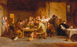Skica pro "The Raffle", 1868