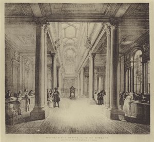 Dividenda Pay Office, Bank of England od George Snr (after) Scharf