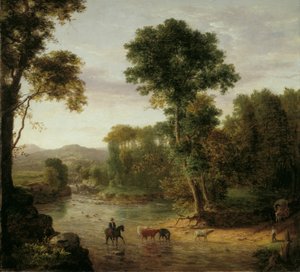 Přejezd přes Ford od George Snr. Inness
