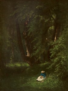 V lese od George Snr. Inness