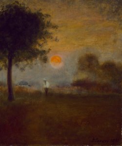 Východ měsíce, 1891 od George Snr. Inness
