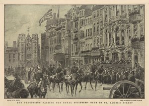 Pohřeb královny Viktorie od George Soper