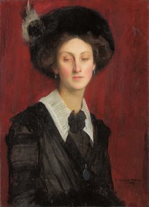 Hilda v černém klobouku
