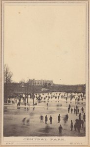 Central Park, 60. léta 19. století (foto) od George Stacy