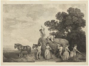 Výrobci sena od George Stubbs
