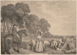 Ženci od George Stubbs