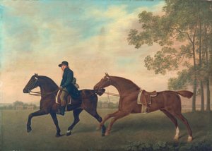 Dva hacky, 1789 od George Stubbs