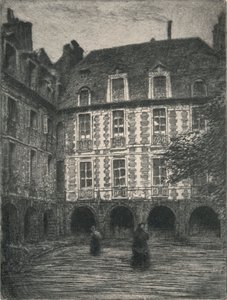 „Dům Victora Huga, Places des Vosges“, 1915 od George T Plowman