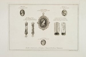 Klenoty v držení její milosti Margaret vévodkyně z Portlandu, 1749 od George Vertue