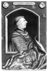 Jan z Lancasteru, 1. vévoda z Bedfordu, 18. století.