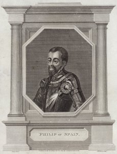 Španělský král Filip II od George Vertue
