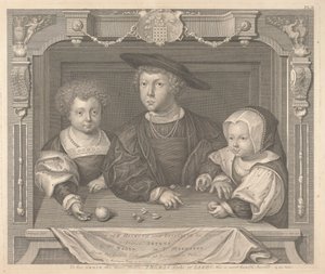 Tři děti Jindřicha VII. a jeho královny Alžběty, prince Artuše, prince Jindřicha a princezny Margaret