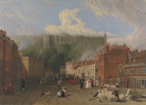 Pohled na Thames Street, Windsor od George Vincent