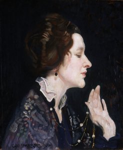 Portrét dámy (Thea Proctor) od George Washington Lambert