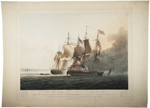Loď Jeho Veličenstva Shannon zajala americkou fregatu Chesapeake, 1813