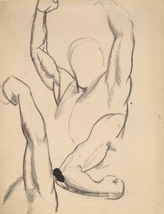 Arms of a Boxer, 1916. od George Wesley Bellows