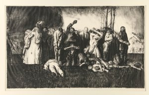 Masakr: Válečná série od George Wesley Bellows